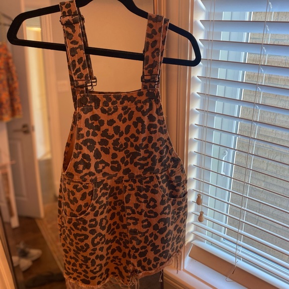 Cheetah Jean Dress - Picture 2 of 6